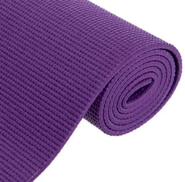 Килимок для йоги та фітнесу Power System PS-4014 PVC Fitness-Yoga Mat Purple (173x61x0.6) (PS-4014_Purple) - фото 4