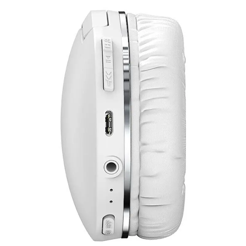 Накладные беспроводные наушники Baseus Encok Wireless headphone D02 Pro (NGTD01030) White - фото 4