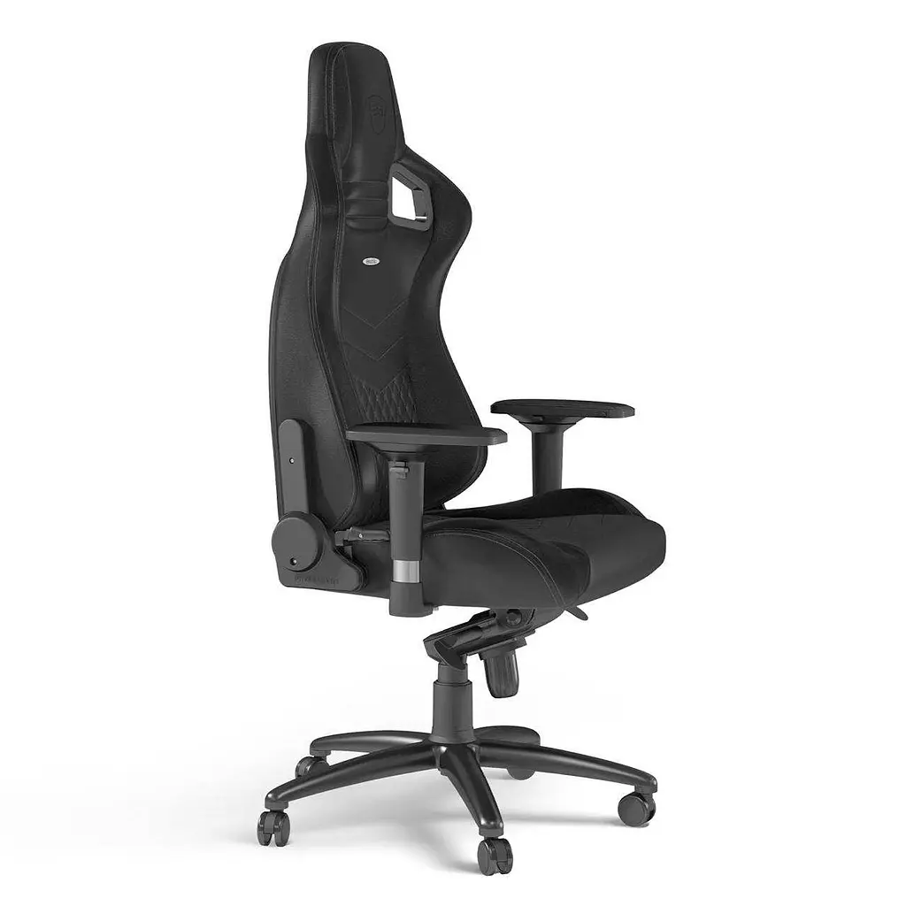 Геймерське крісло Noblechairs EPIC Real Leather Black - фото 3