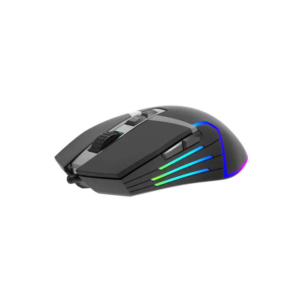 Мишка Marvo G941 RGB-LED USB Black (G941) - фото 3