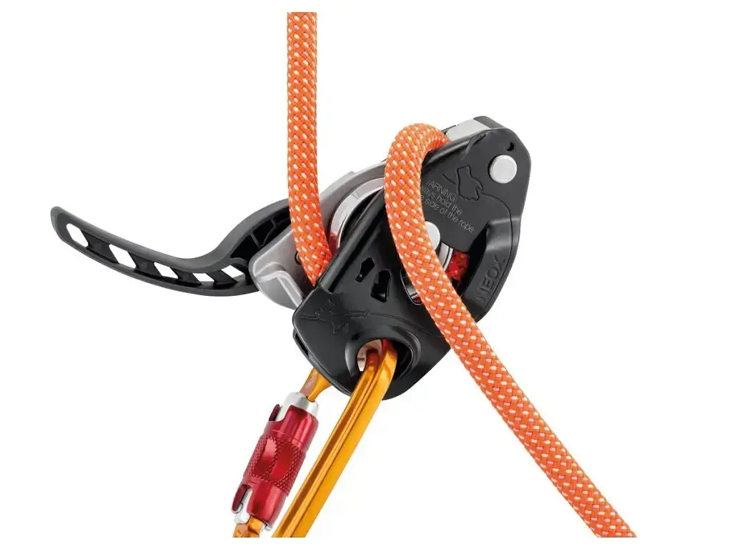 Спусковий пристрій Petzl Neox 24 Black (1052-D016AA02) - фото 3