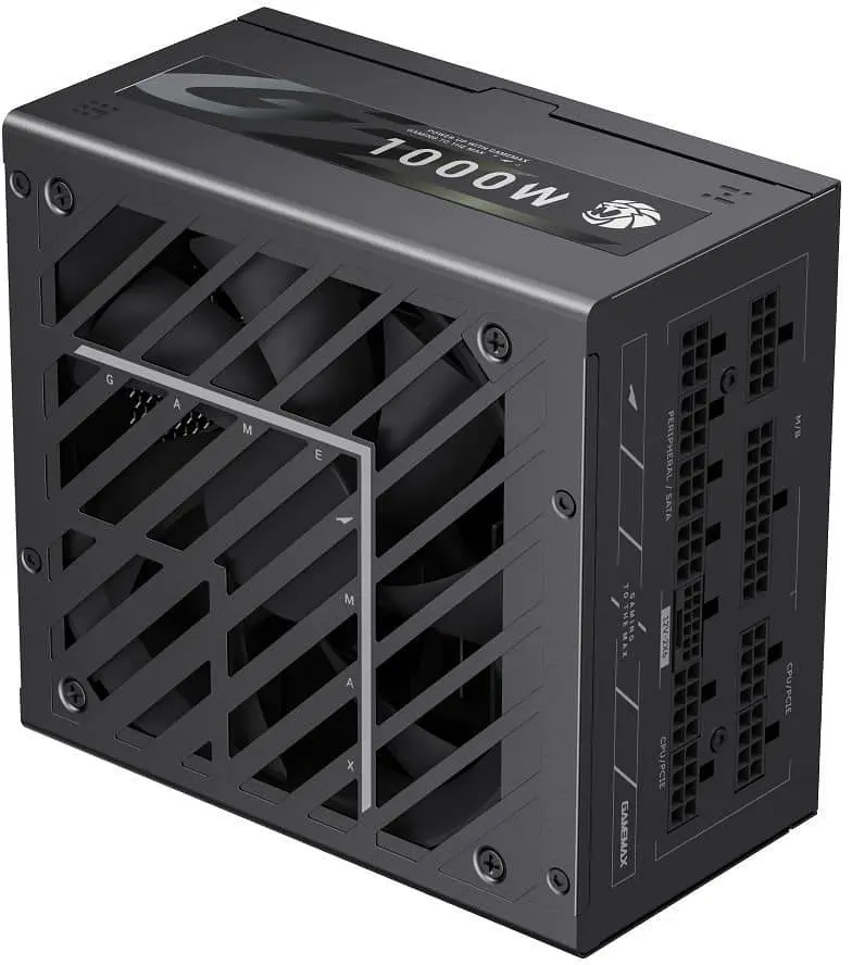 Блок живлення GameMax GZ 1000G BK 1000W ATX 3.1 80+ Gold (GZ 1000G BK) Black - фото 3