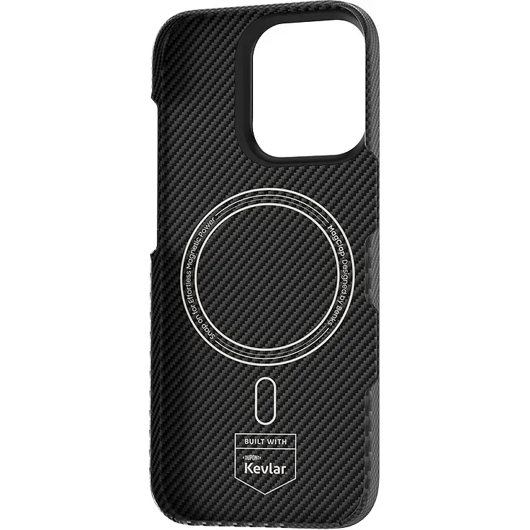 Чохол Benks Montage ArmorAir Kevlar Case 600D/1500D MagSafe для Apple iPhone 16 Pro Max Black (6948005905040) [117753] - фото 3