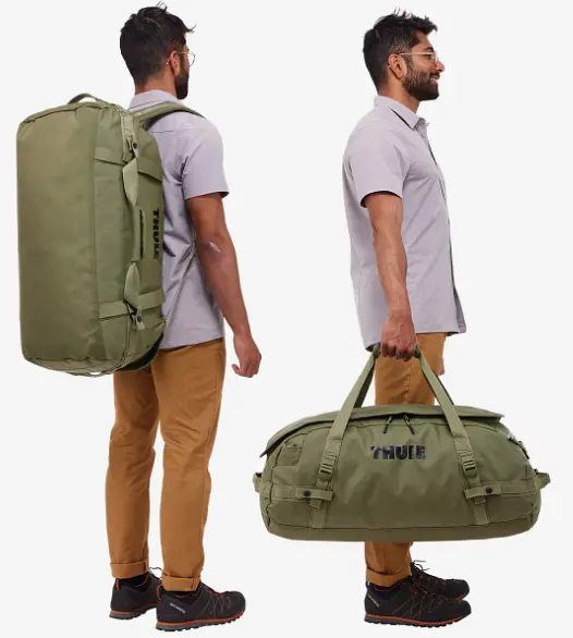 Дорожня сумка Chasm Duffel 70L TDSD-303 Olivine Thule sum0027938 - фото 3