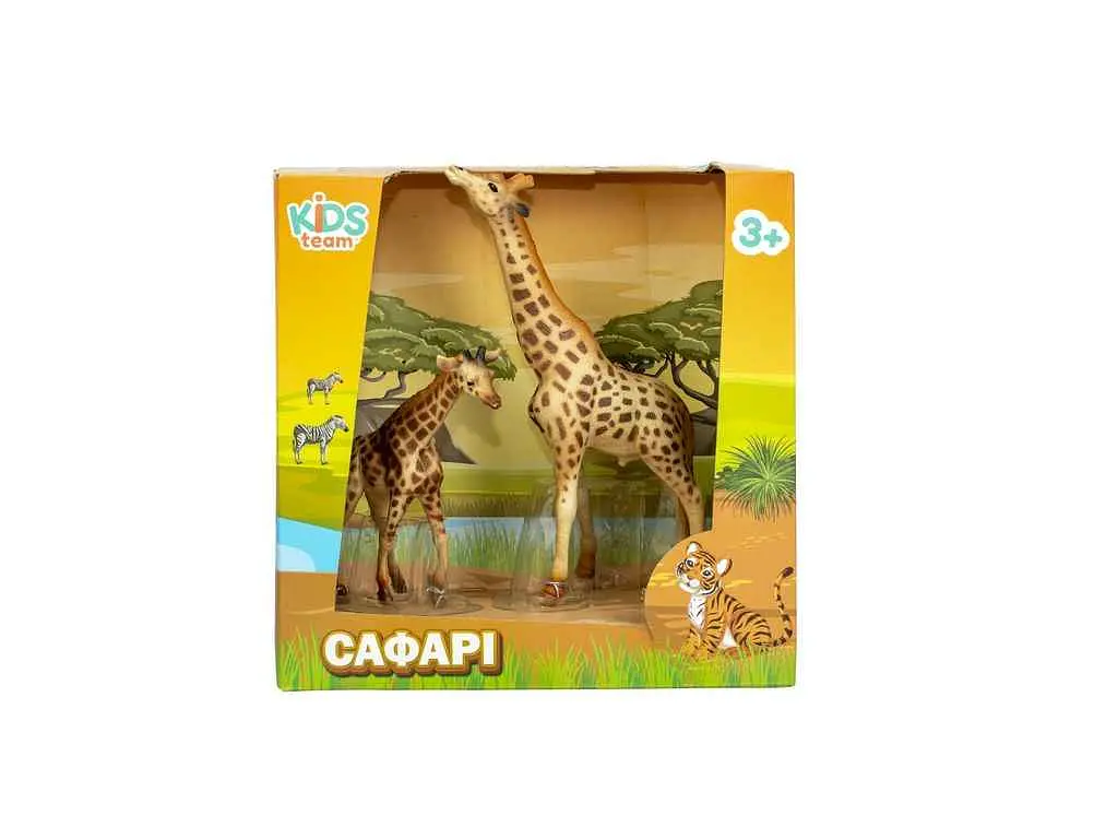 Набір тварин KIDS TEAM ANIMALS в асортименті Сафарі Q9899-L30