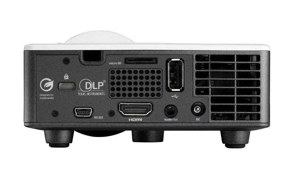 Проектор Optoma ML1050STi White (ML1050STI) - фото 4