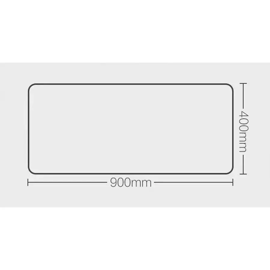 Килимок MiiiW Oversized Leather Cork Mouse Pad MWMLV01 90х40 см чорний - фото 2