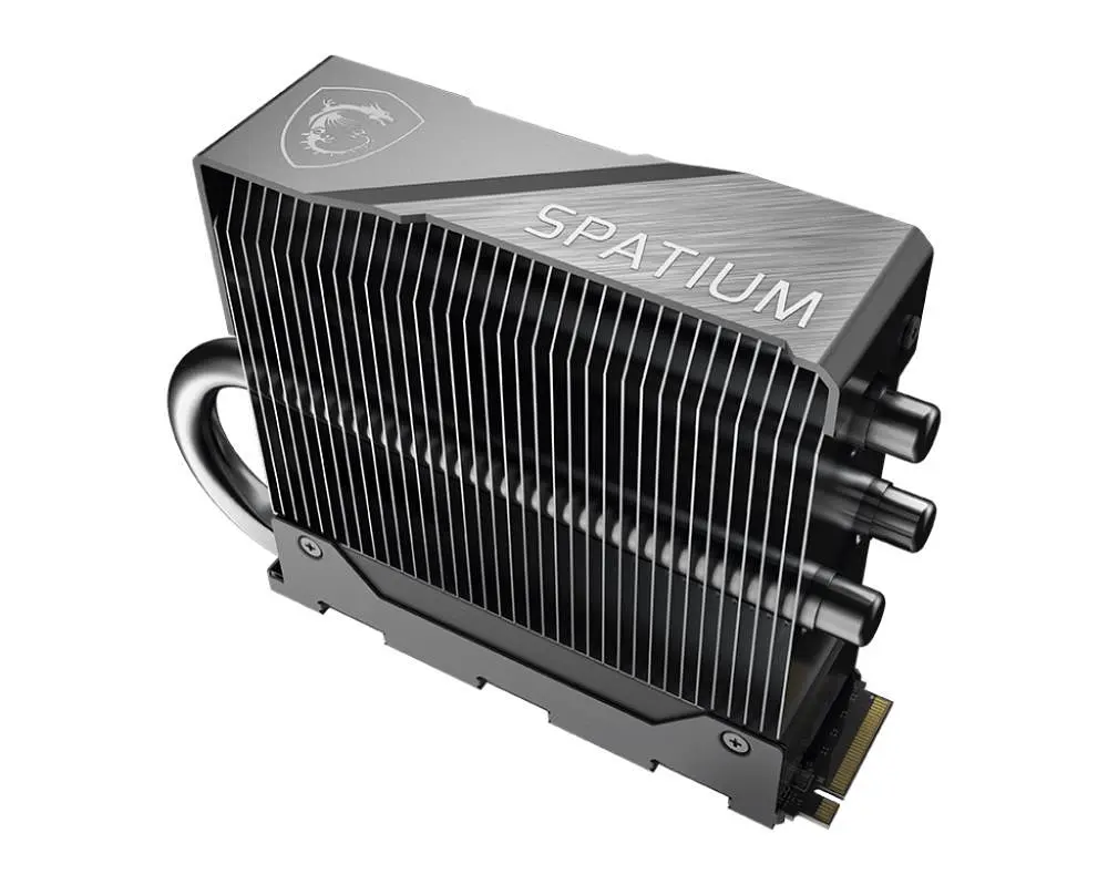 Твердотельное запоминающее устройство накопитель (SSD) G5 M.2 NVME 2TB SPATIUM M570 S78-440Q670-P83 MSI - фото 3