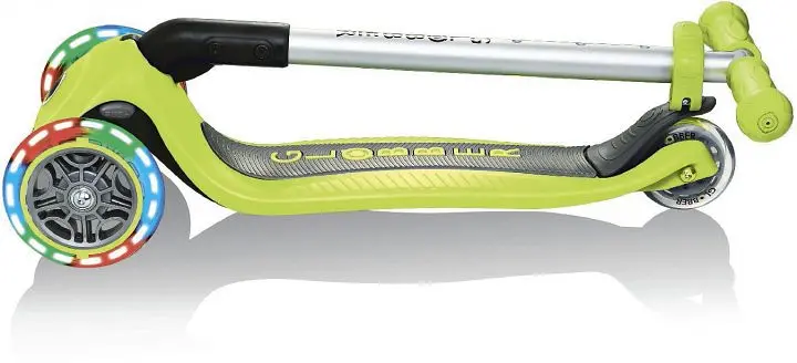 Самокат Globber Primo Foldable Lights LED зелений (432-106-2) - фото 9