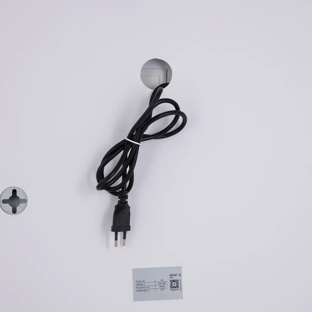 Дзеркало Qtap Gemini 800x700 з LED-підсвічуванням Touch, з антизапотіванням, з димером температури кольору (3000-6500K) Reverse QT2578R8070 - фото 7