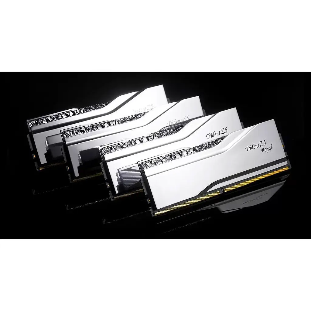 Модуль пам'яті DDR5 G.Skill Trident Z5 Royal 2x32GB 6000MHz Silver [F5-6000J2836G32GX2-TR5S] [148626] - фото 4