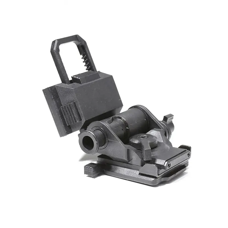 NVG кріплення на шолом з DOVETAIL "ластівчин хвіст" інтерфейсом для NV8000, NV8160, PVS-15/18/21/31, пластик, чорне (100990) - фото 2