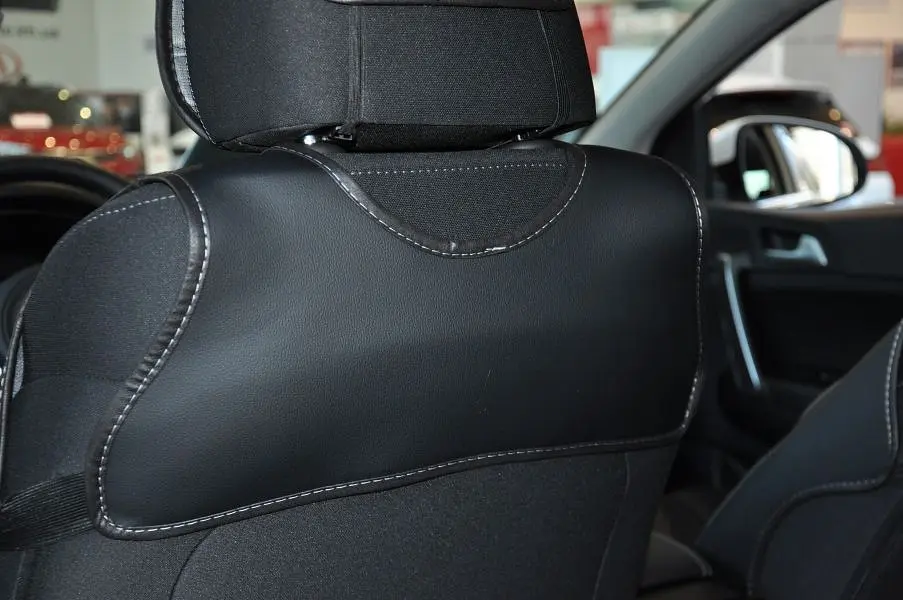 Автомобільні чохли для сидінь Cayman Luxury black Model S комплект Чорні - фото 5