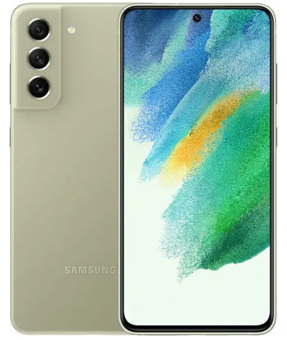 Смартфон Samsung Galaxy S21 FE 2SIM 6/128GB OLIVE - фото 2