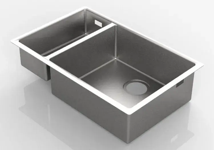 Кухонна мийка Hansgrohe S71 S719-U655 сталь stainless steel 43429800 - фото 3
