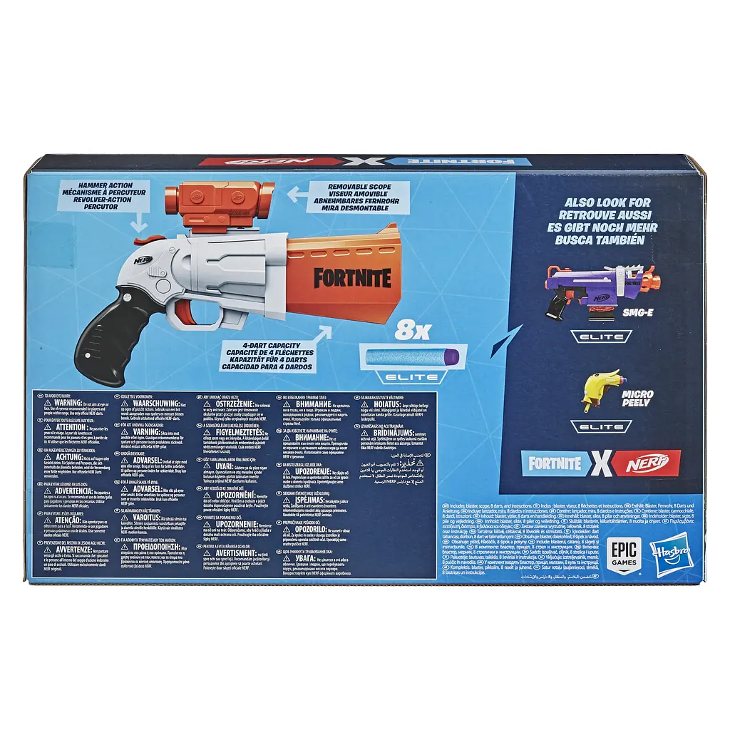 Бластер Hasbro Nerf Fortnite SR (E9391) - фото 3