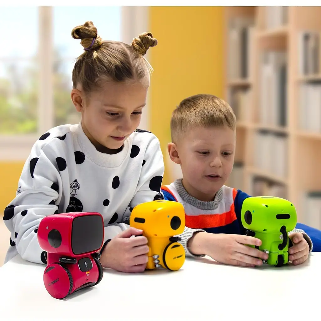 Інтерактивний робот AT-Robot, з голосовим управлінням, укр. мова, червоний (AT001-01-UKR) - фото 9