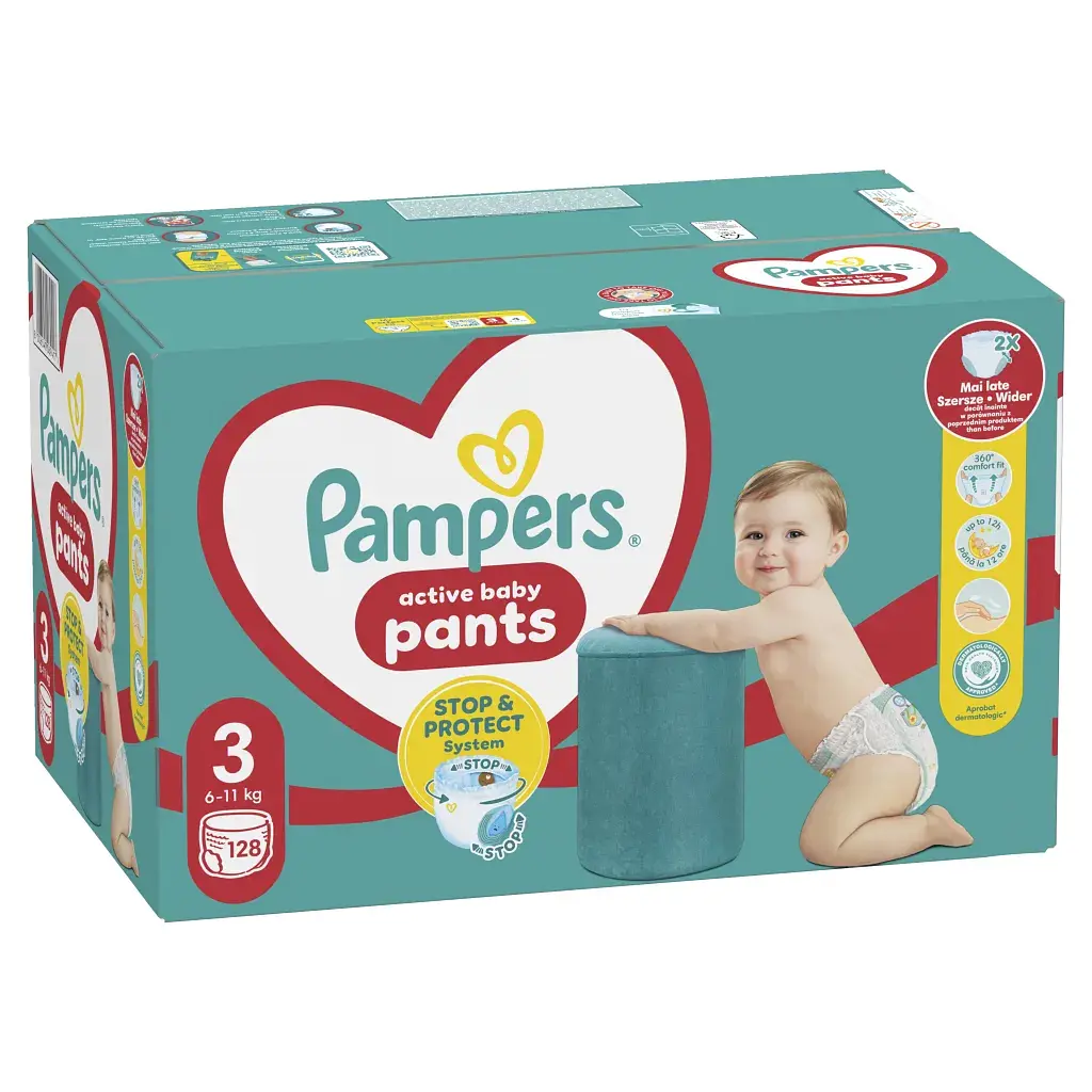 Підгузки Pampers Pants Midi Розмір 3 (6-11 кг) 128 шт. (8006540069417) - фото 2