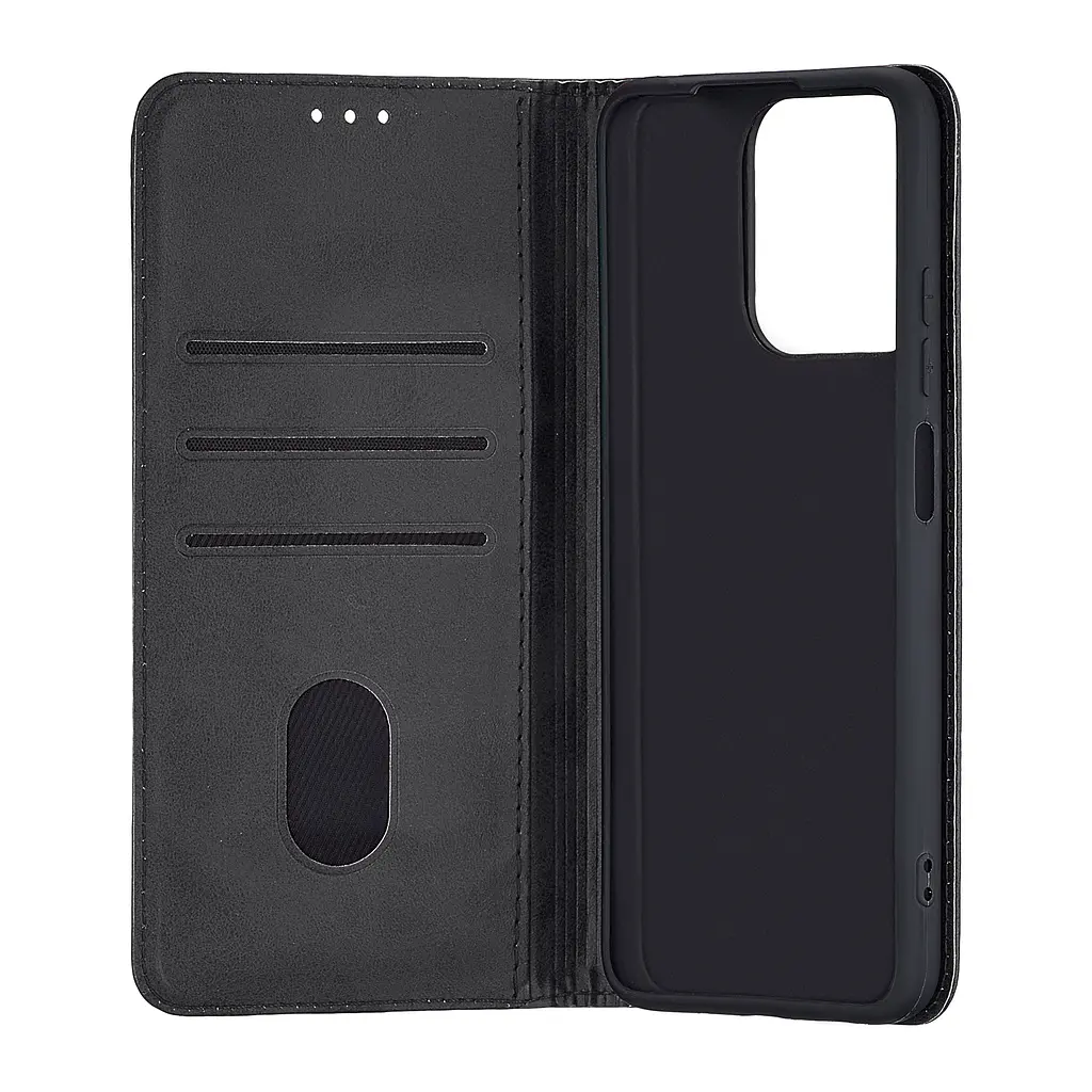 Чохол-книжка Premium Xiaomi Redmi 12C/Redmi 11A 4G/Poco C55 Black - фото 3