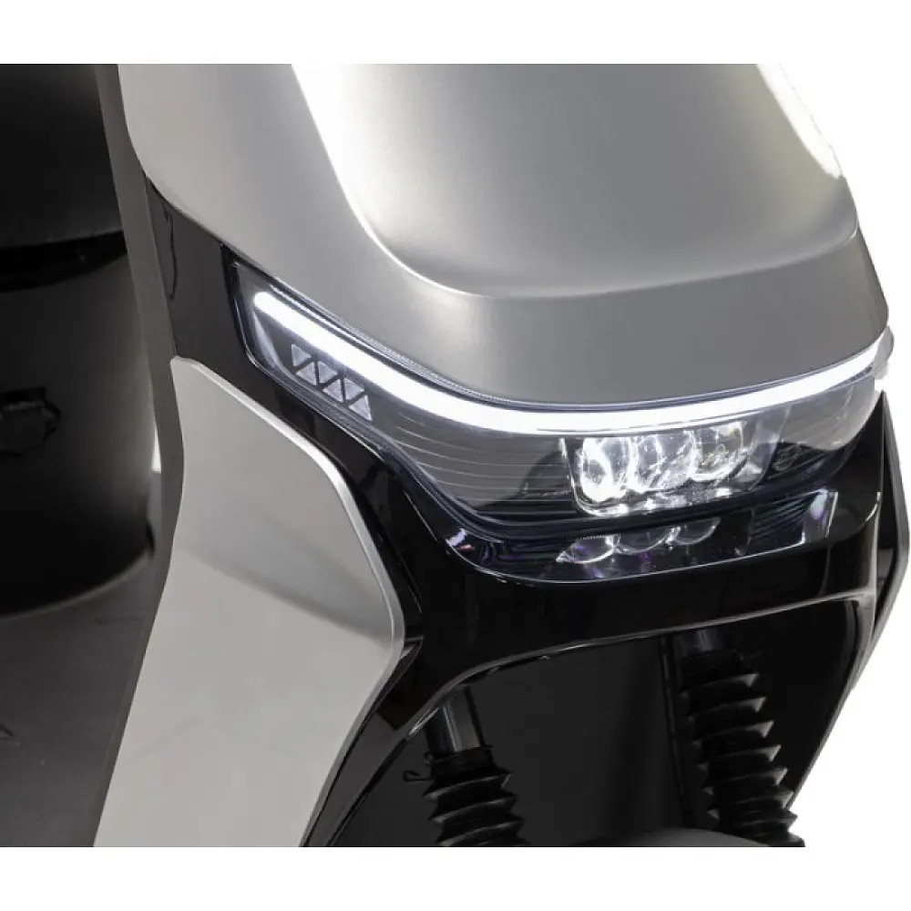 Электроскутер Двухместный Crosser CR14 (1000W, 72V/24Ah) Серый  - фото 6