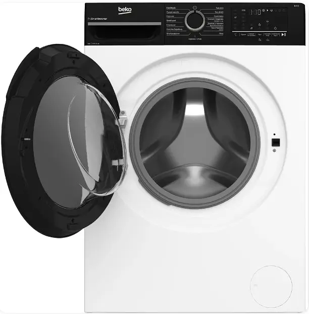 Пральна машина Beko BM3WFU46215WPBB2 (6 кг, інвертор, чорн. люк) - фото 5