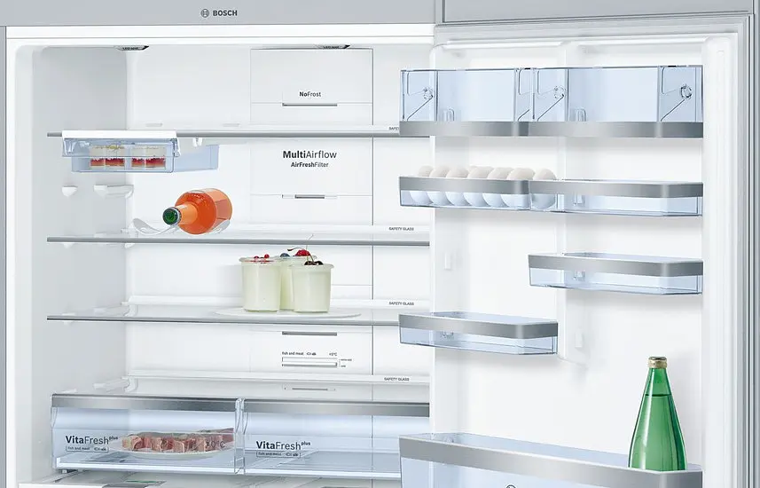 Холодильник з нижньою морозильною камерою Bosch KGN86AI30U нержавіюча сталь (KGN86AI30U) - фото 3