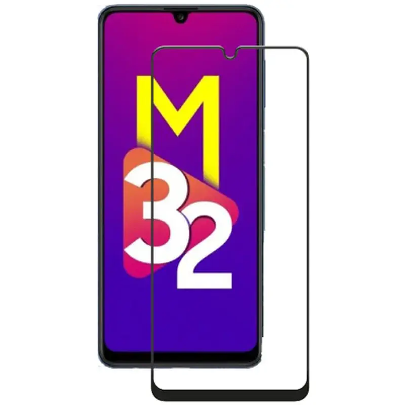 Скло захисне ACCLAB Full Glue Samsung M32 Black (1283126513787) - фото 2