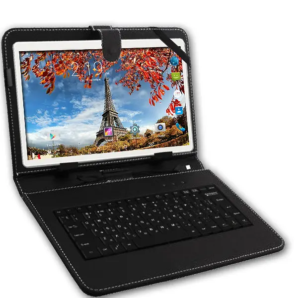 Планшет-телефон Adronix MT232 3G Gold 2/32GB + Чохол-клавіатура - фото 2