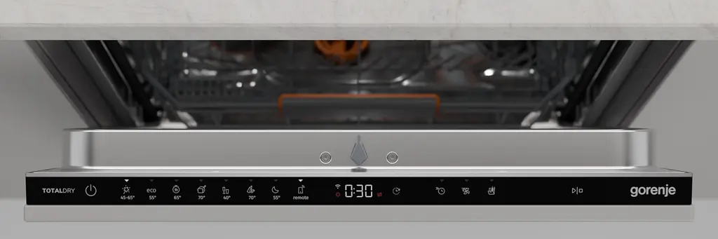 Посудомоечная машина Gorenje встраиваемая, 16 комплектов A+++, 60 см, инвертор, Wi-Fi, белый - фото 6