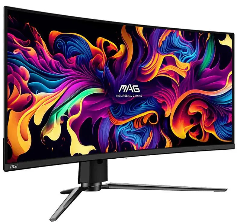 Монітор 34" MSI MAG 341CQP QD-OLED Curved UWQHD OLED 175Hz (MAG 341CQP QD-OLED) - фото 3