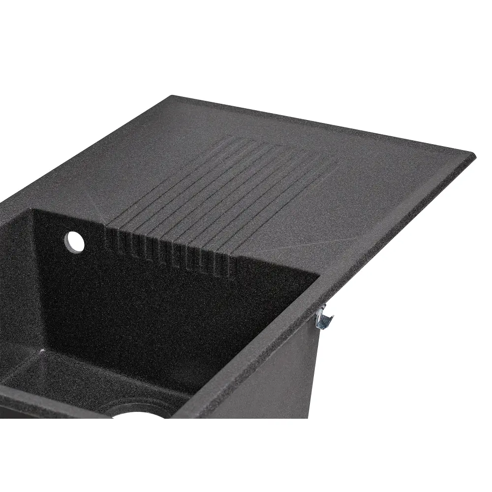 Кухонная мойка Lidz 860x500/240 GRF-13 (LIDZGRF13860500240) - фото 5