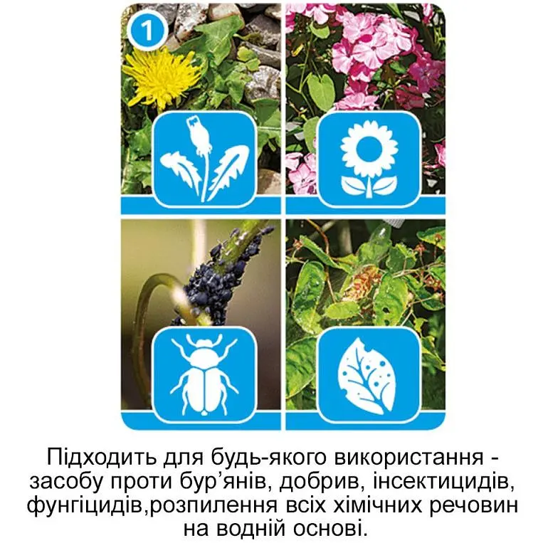 Опрыскиватель Hozelock Pulsar Plus Multi Nuzzle с многорежимной форсункой, 12 л (4312) - фото 2