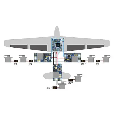 Плата розподілу живлення (PDB) MATEK SVPDB-12S (SVPDB12S) - фото 4