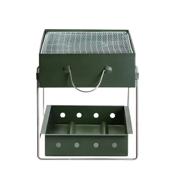 Мангал портативный TS Kitchen складной переносной с хромированной решеткой HP461GR - фото 3