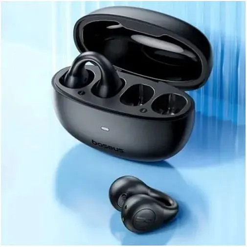 Навушники Baseus AirGo AS01 Open Ear Clip On Wireless Earbuds чорні (A00069101113-00) - фото 5