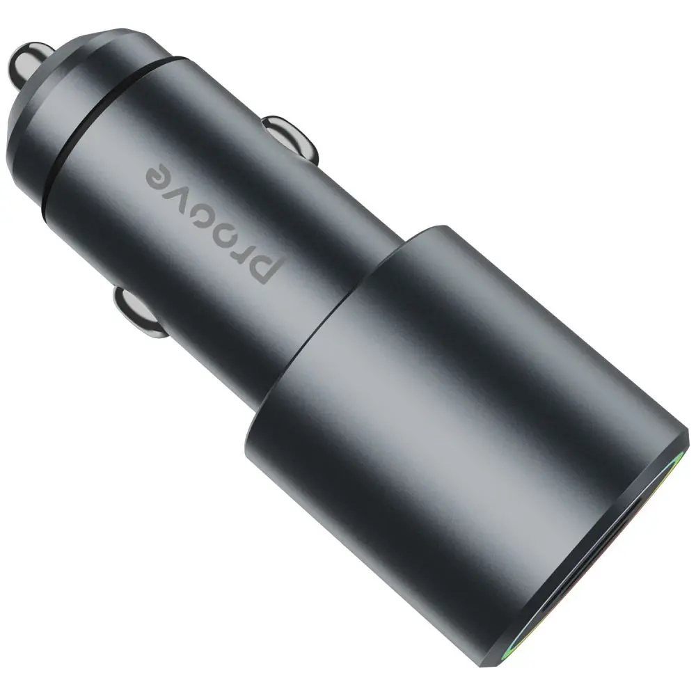 АЗП Proove Double Energy Plus 53W (USB + Type-C), в асортименті - фото 4