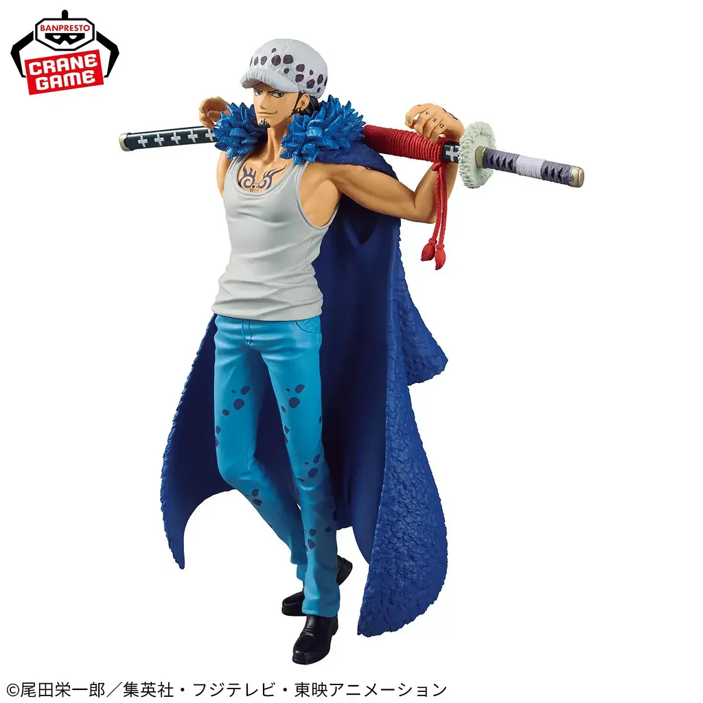Фігурка Bandai DXF THE GRANDLINE MEN One Piece Trafalgar Law Ван Піс Трафальгар 21 см B TGM OP TL 21 - фото 3