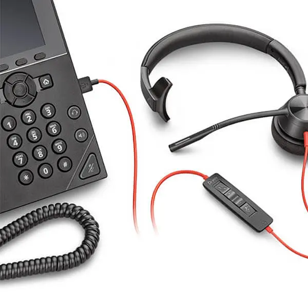 Гарнитура Poly компьютерная моно On-ear Blackwire 3310-M USB-A USB-C однонаправленный Microsoft Teams черный (8X216AA) - фото 3