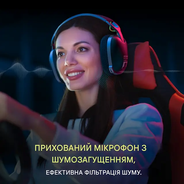 Беспроводные игровые наушники Onikuma B2 Bluetooth гарнитура для геймеров с микрофоном Black (19114) - фото 9