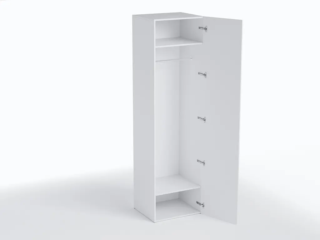 Шафа з полицею та штангою Moreli TS-12 600х2180х520 мм Білий (zg-s12-white) - фото 4