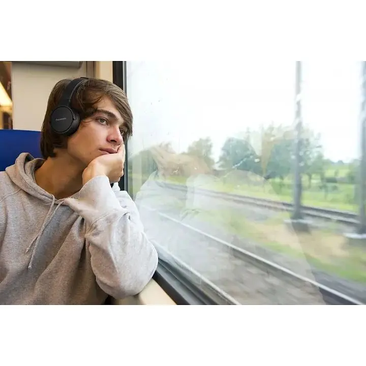 Беспроводные наушники Panasonic RB-HF420B Bluetooth гарнитура черная - фото 5