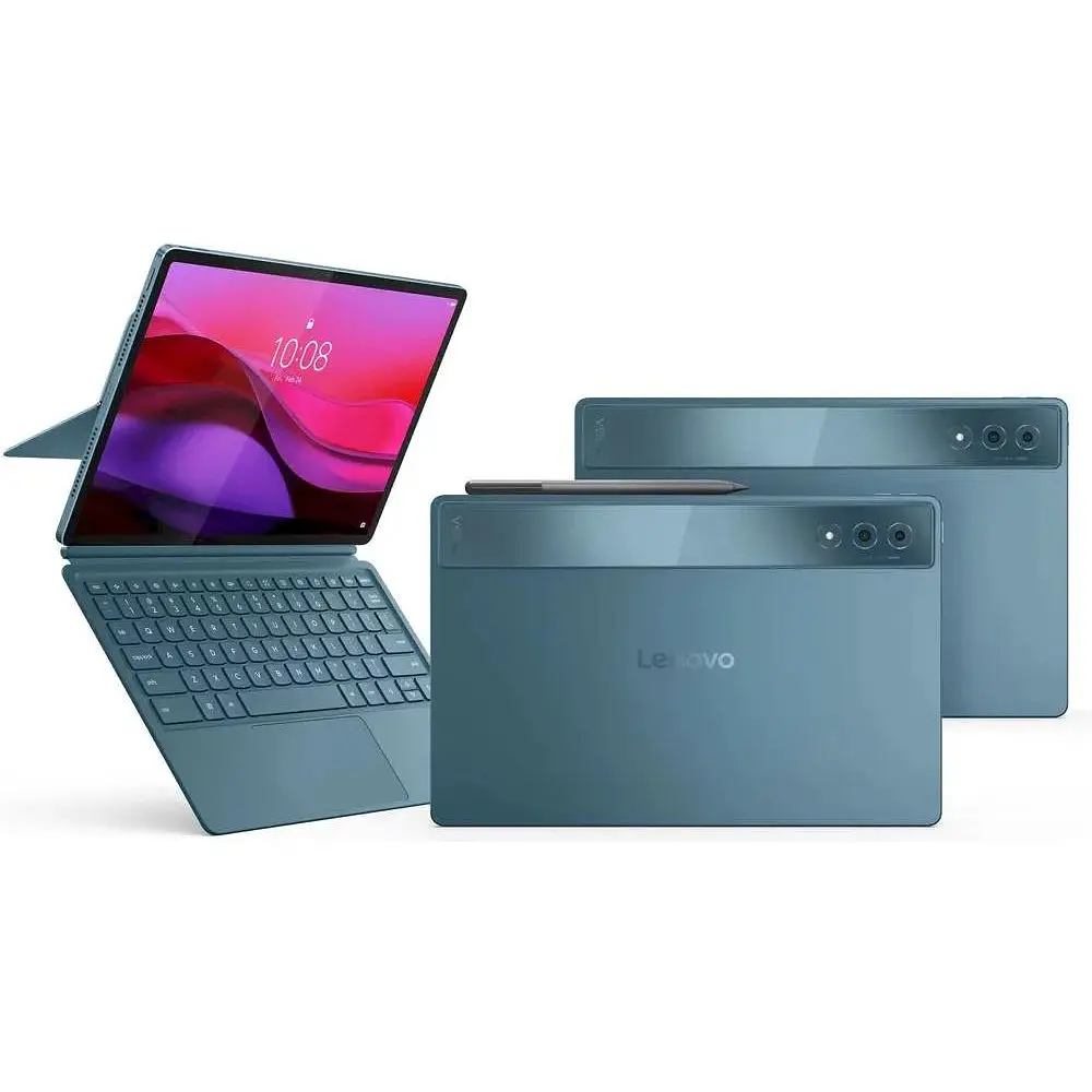 Планшет Lenovo Yoga Tab Plus 16/256GB WiFi Tidal Blue + Keyboard + Pen (ZAEG0039CZ) - фото 2