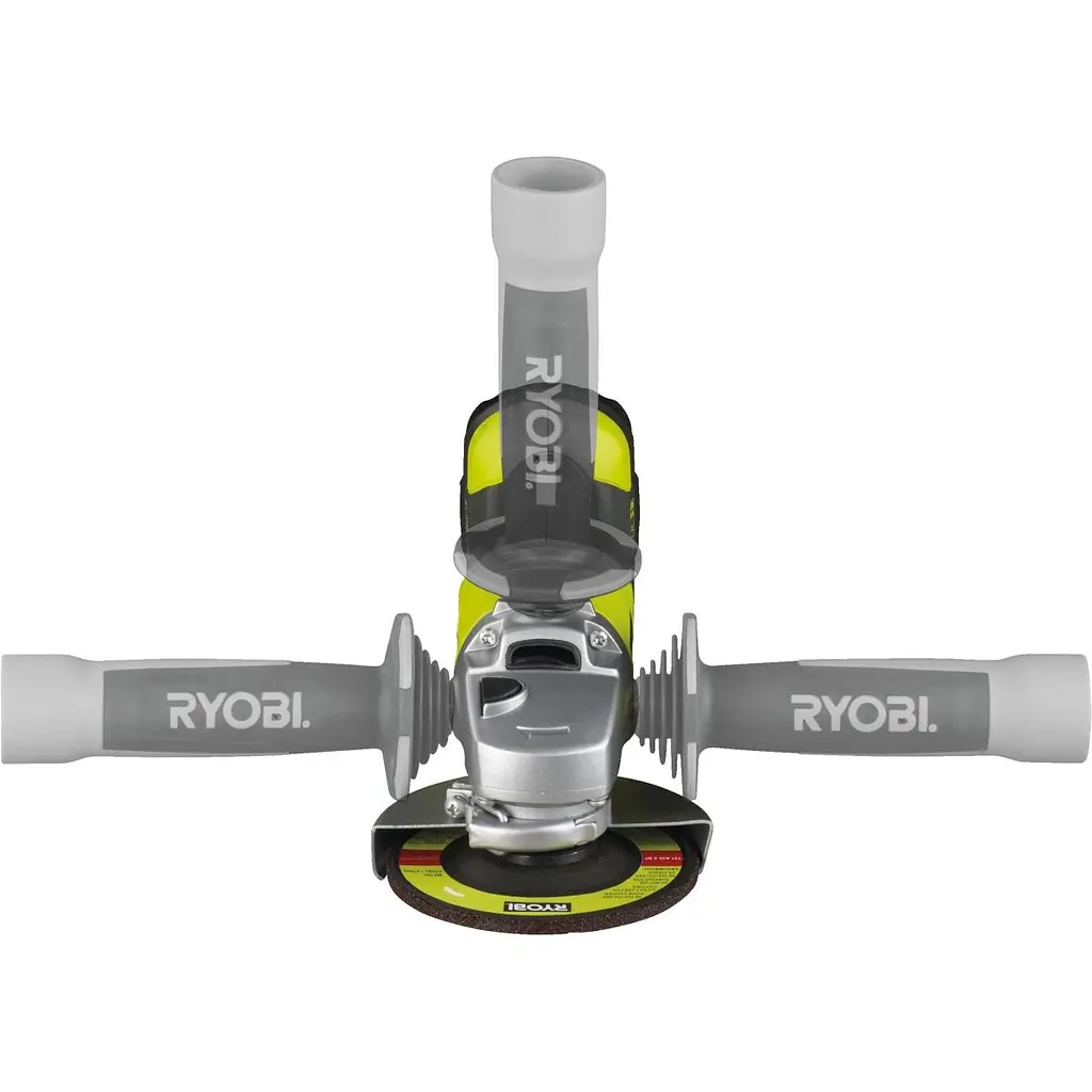 Кутова шліфмашина Ryobi ONE+ R18AG-0 (5133001903) [134010] - фото 2