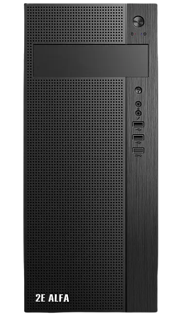 Корпус 2E Alfa E185 400W Black (2E-E185-400) - фото 2