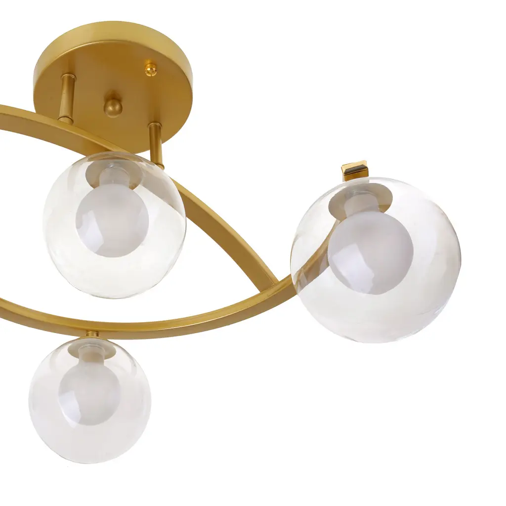 Люстра потолочная Brille в спальню G9 40W G (BR-01 620C/4) - фото 2