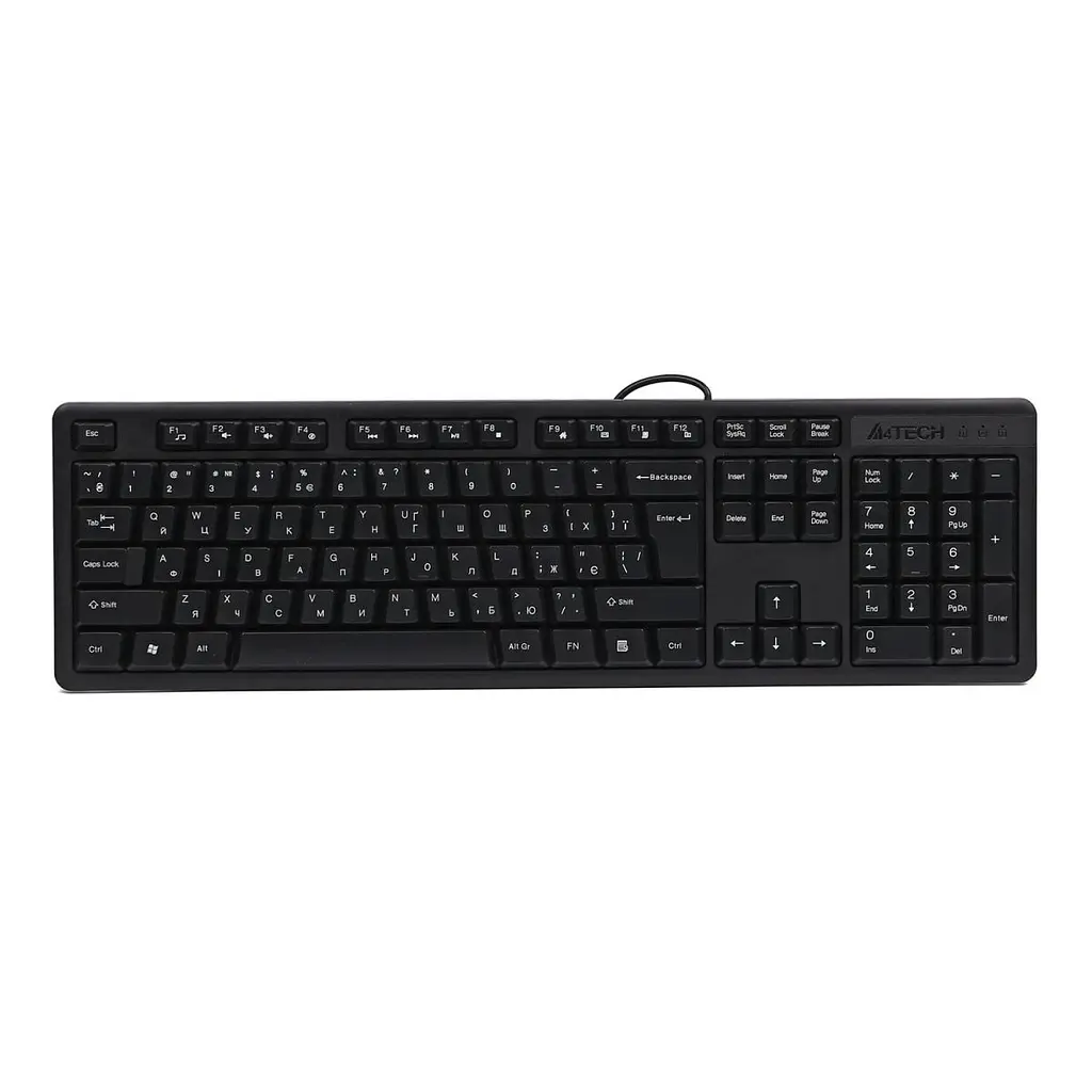Клавіатура A4Tech KKS-3 USB Black (KKS-3 USB (Black))