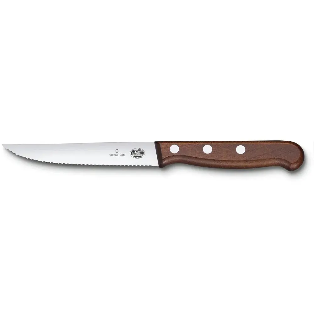 Набір ножів Victorinox Wood Steak Set 2шт Serrate (5.1230.12G) - фото 4