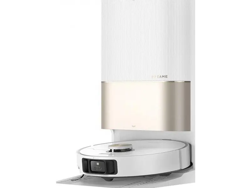 Робот-пилосос з вологим прибиранням Dreame X40 Ultra Complete White