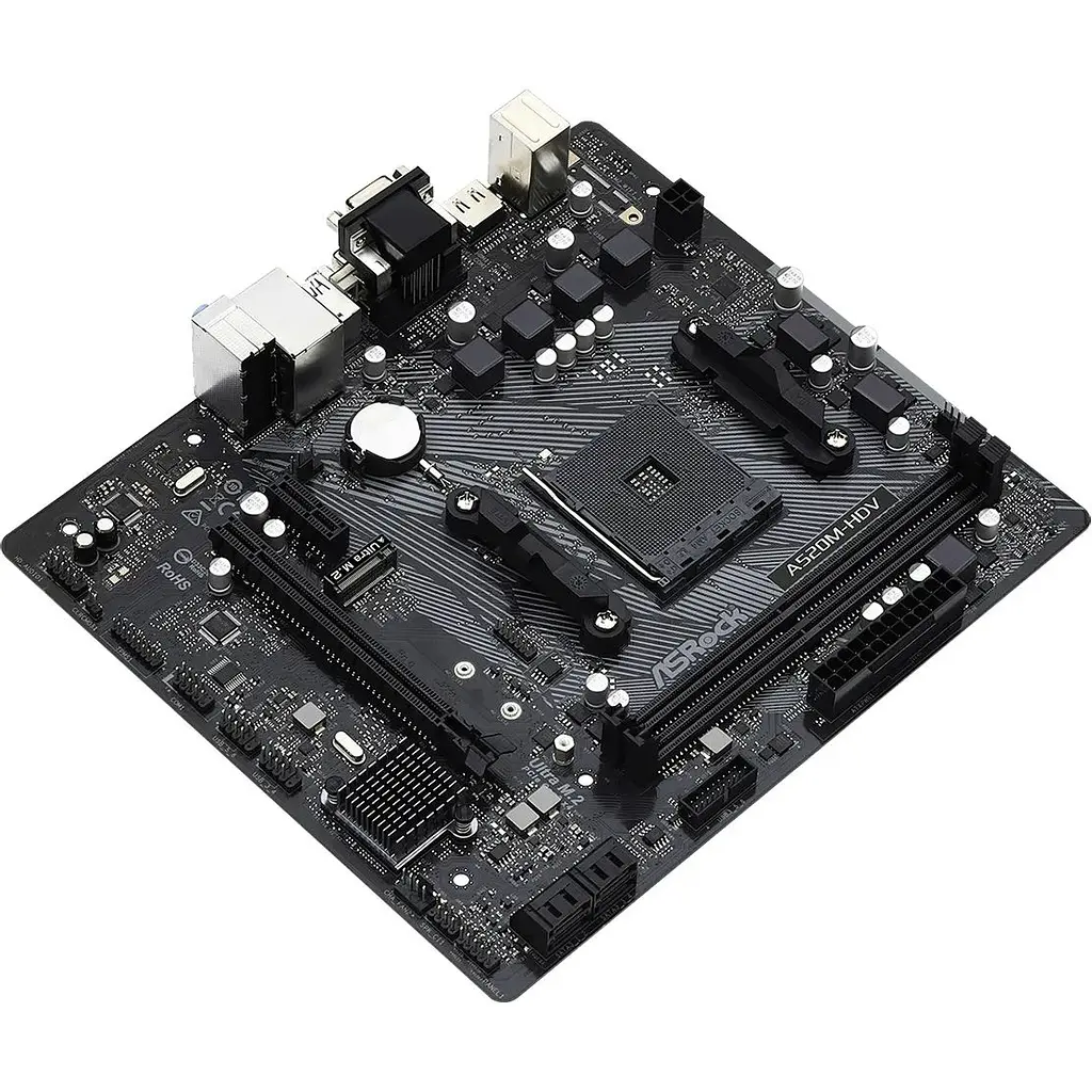 Материнська плата ASRock A520M-HDV Socket AM4 - фото 4