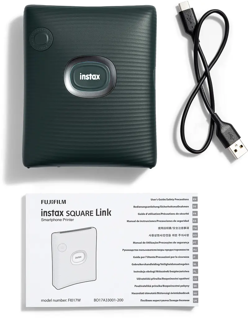 Фотопринтер INSTAX SQ Link Green Fujifilm teh0014844 - фото 3